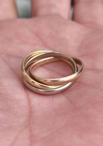 แหวน​ Cartier​ trinity​ ทองคำแท้​ 18k​ แบ่งปันราคาดีที่สุดในตลาดครับ