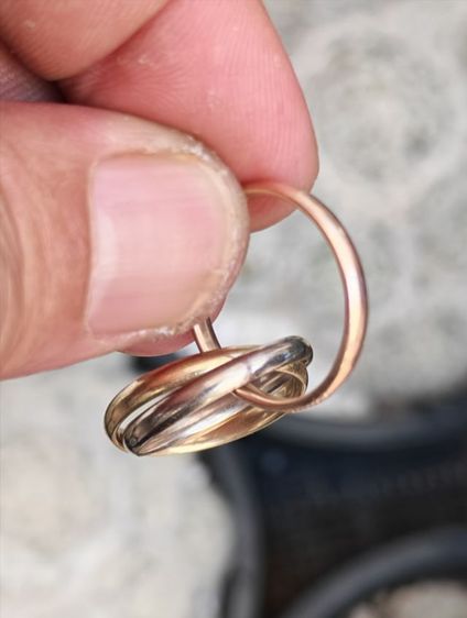 แหวน​ Cartier​ trinity​ ทองคำแท้​ 18k​ แบ่งปันราคาดีที่สุดในตลาดครับ รูปที่ 5
