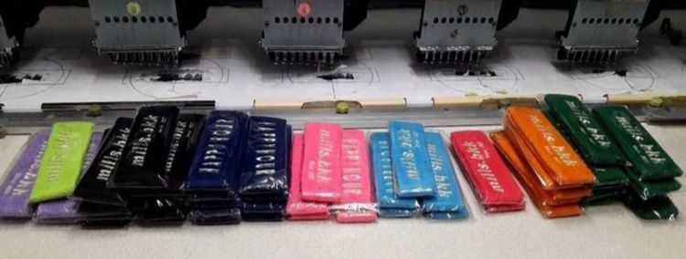 ผลิตและจำหน่ายผ้าคาดผม สายรัดข้อมือ แฟชั่นและกีฬา ปลอกแขนกันแดด กระเป๋าผ้า หมวก ปลอกแขนstaff ผ้าบัฟ ปลอกเข่าเด็ก ผลิตไว บิลvat ขั้นต่ำน้อย รูปที่ 14