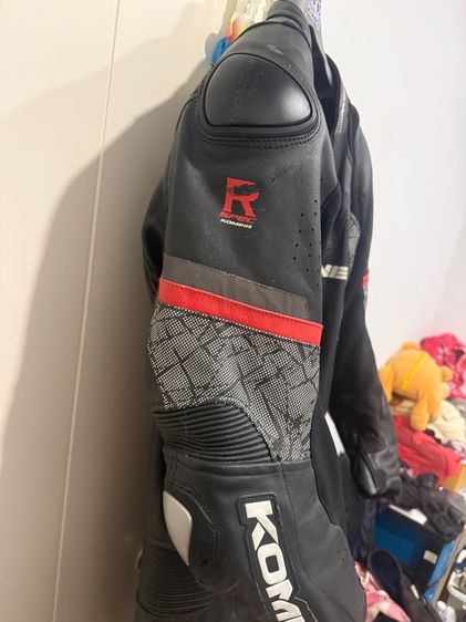 KOMINE Racing Leather Suit  รุ่น S-52 3XLB  รูปที่ 4