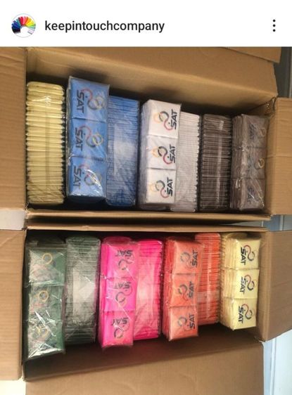 ผลิตและจำหน่ายผ้าคาดผม สายรัดข้อมือ แฟชั่นและกีฬา ปลอกแขนกันแดด กระเป๋าผ้า หมวก ปลอกแขนstaff ผ้าบัฟ ปลอกเข่าเด็ก,...
ผลิตไว ออกบิลvatได้ ขั้ รูปที่ 12