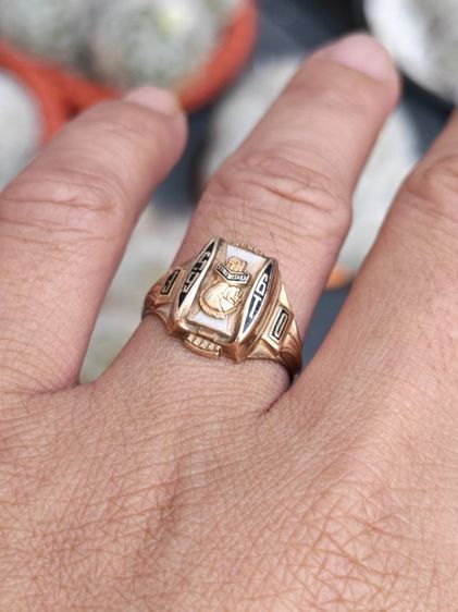 แหวนรุ่นทองคำแท้​ 10k​ USA​ ปี​ 1965 สภาพนี้หายากมาก​ แบ่งปันกันครับ รูปที่ 10