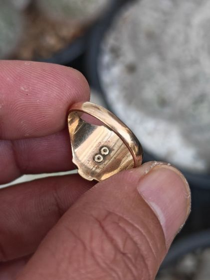 แหวนรุ่นทองคำแท้​ 10k​ USA​ ปี​ 1965 สภาพนี้หายากมาก​ แบ่งปันกันครับ รูปที่ 6