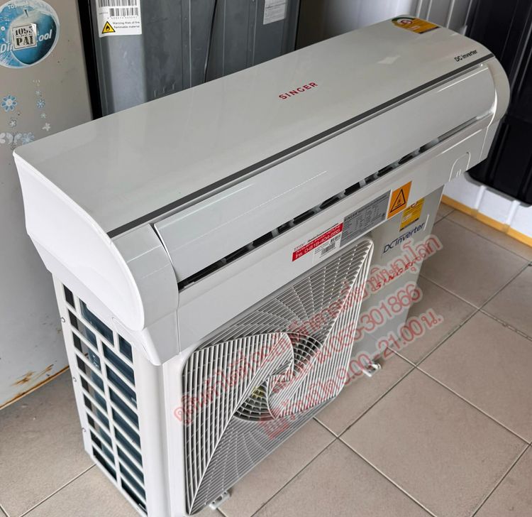 E-4303 แอร์ SINGER ปี63 ขนาด12,000BTU ระบบอินเวอร์เตอร์ รูปที่ 3