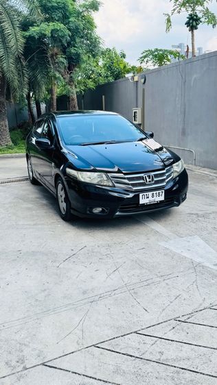 รถ Honda City 1.5 V CNG สี ดำ