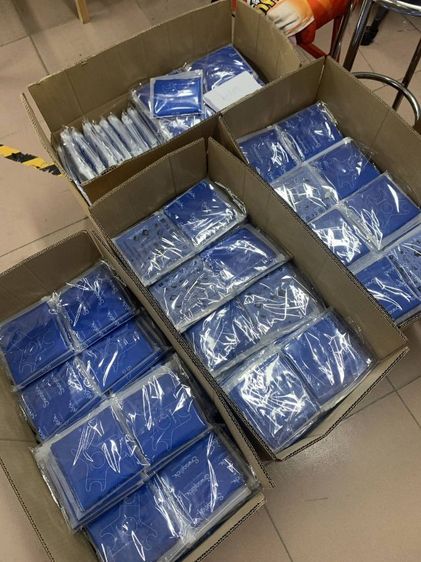 ผ้าคาดผม สายรัดข้อมือ แฟชั่น กีฬา ปลอกแขนกันแดด กระเป๋าผ้า หมวก ปลอกแขนstaff ผ้าบัฟ ขั้นต่ำน้อย
 ทำแบรนด์ ออกบิลvat ส่งทั่วไทย 
 รูปที่ 17