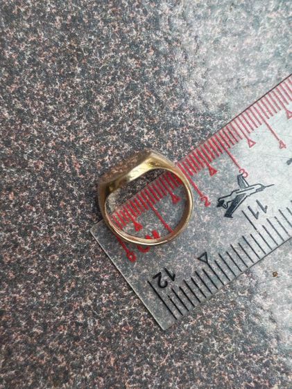 แหวนทองคำแท้​ 9k​ England​ หายากมาก​ แบ่งปันชนหลอมครับ รูปที่ 11