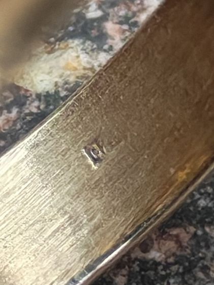 แหวนทองคำแท้​ 9k​ England​ หายากมาก​ แบ่งปันชนหลอมครับ รูปที่ 8