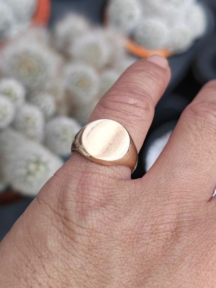 แหวนทองคำแท้​ 9k​ England​ หายากมาก​ แบ่งปันชนหลอมครับ รูปที่ 10