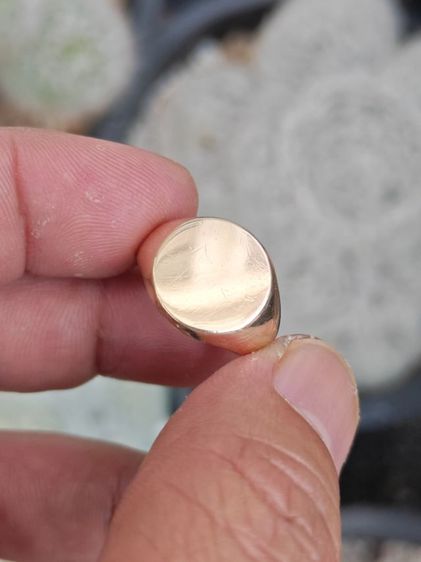 แหวนทองคำแท้​ 9k​ England​ หายากมาก​ แบ่งปันชนหลอมครับ รูปที่ 2