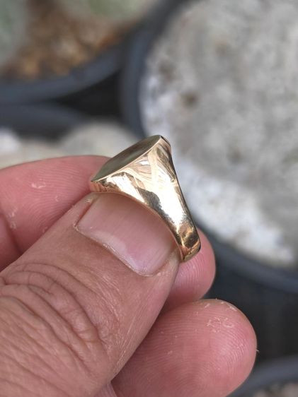 แหวนทองคำแท้​ 9k​ England​ หายากมาก​ แบ่งปันชนหลอมครับ รูปที่ 4