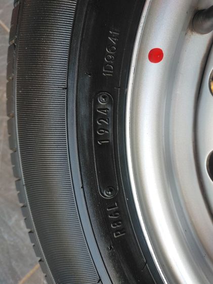 ล้อกระทะอีซูซุ ขอบ15 กว้าง6.5 พร้อมยางดันลอป 205 70 15  ปี24 ยางสวยทุกเส้นใส่ isuzu ตัวเตี้ยได้ทุกรุ่น6400 รูปที่ 11