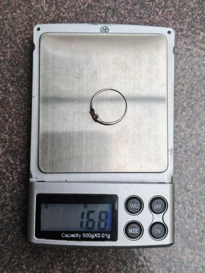 แหวนทองคำแท้​ 18k​ White​ Gold เพชรแท้​ 1​ เม็ด​ แบ่งปันพี่สาว​ถูกๆครับ รูปที่ 11