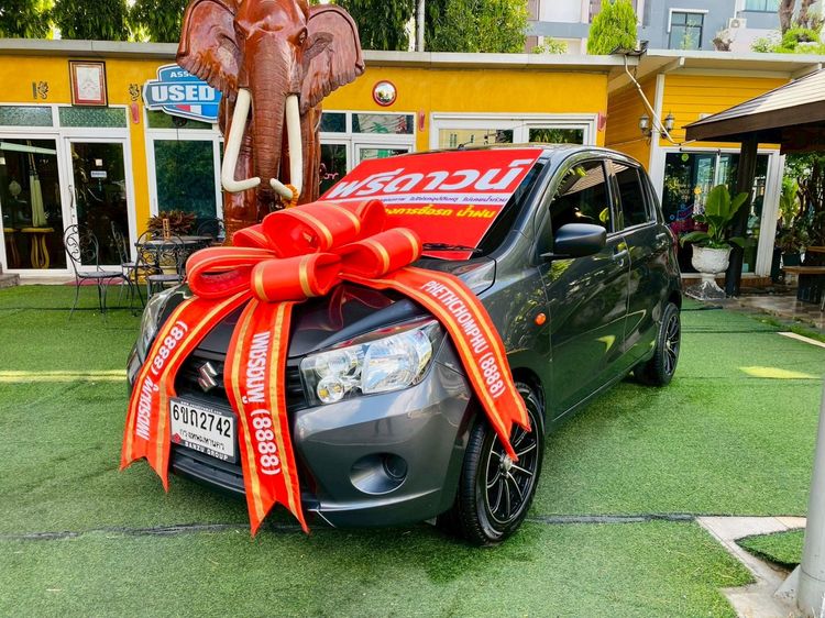 Suzuki Celerio 2025 1.0 GA Sedan เบนซิน ไม่ติดแก๊ส เกียร์ธรรมดา เทา รูปที่ 2