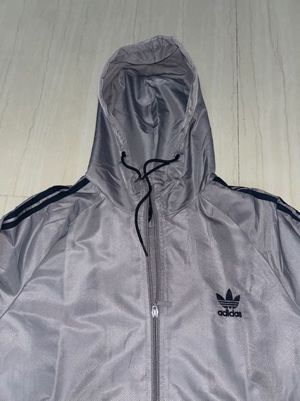 เสื้อแขนยาว adidas สีเทา รูปที่ 3