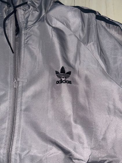 เสื้อแขนยาว adidas สีเทา รูปที่ 4