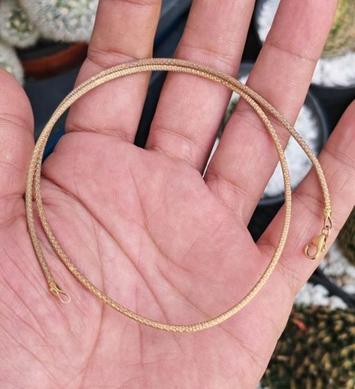 สร้อยทองคำแท้​ 14k​ งานนอก​ สงยมาก​ แบ่งปันบวกกำไรแค่ไม่กี่ร้อยครับ รูปที่ 2