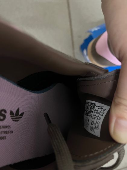 Adidas stadt สีน้ำตาล ชมพู รูปที่ 4