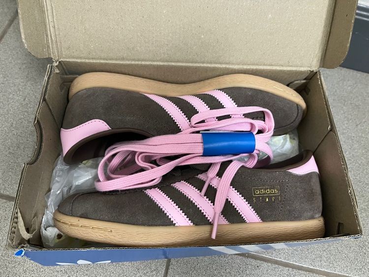 Adidas stadt สีน้ำตาล ชมพู รูปที่ 2