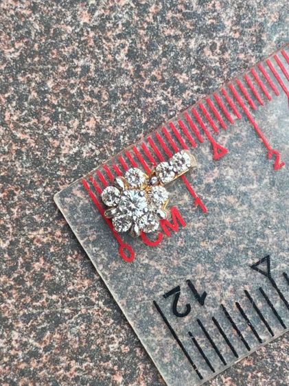 จี้ทองคำแท้​ 18k​ เพชรแท้​ สวยมาก​ ราคาน่ารักครับ รูปที่ 8