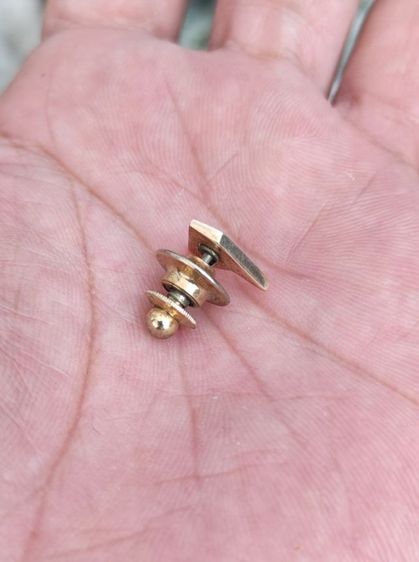 หมุดทองคำแท้​ 10k​ งานนอก​ แบ่งปันถูกที่สุดครับ รูปที่ 3