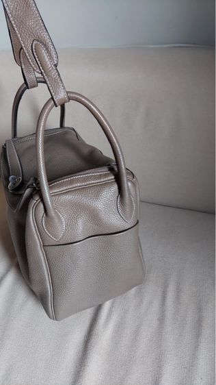 กระเป๋า เฮเมส หนังแท้สีเทา  รูปที่ 3