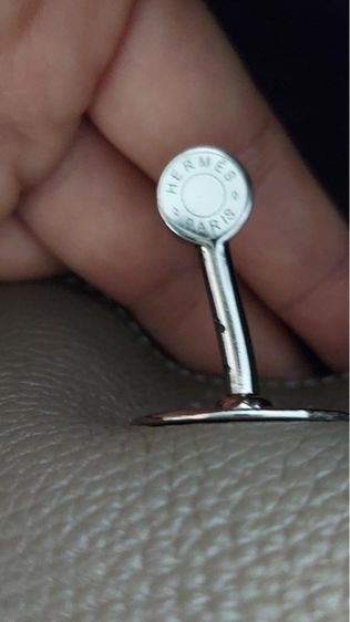 กระเป๋า เฮเมส หนังแท้สีเทา  รูปที่ 8