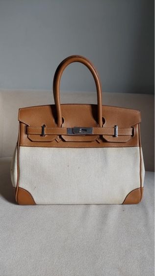 กระเป๋าทรงถือ Hermes งานเย็บมือ