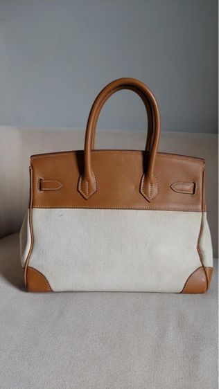 กระเป๋าทรงถือ Hermes งานเย็บมือ รูปที่ 2