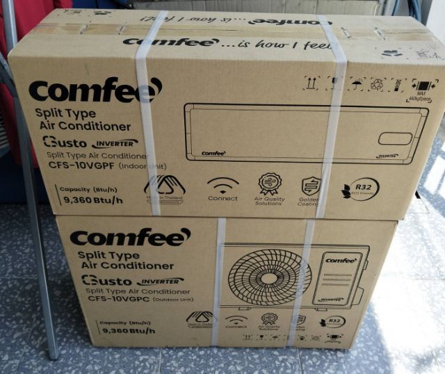 แอร์ติดผนัง เป็นระบบอินเวอร์เตอร์ อื่นๆ แอร์มือ1 ประกันศูนย์ Comfee Inverter 9000btu สั่งงานผ่าน Wifi สั่งมาผิดขนาด ขายถูก