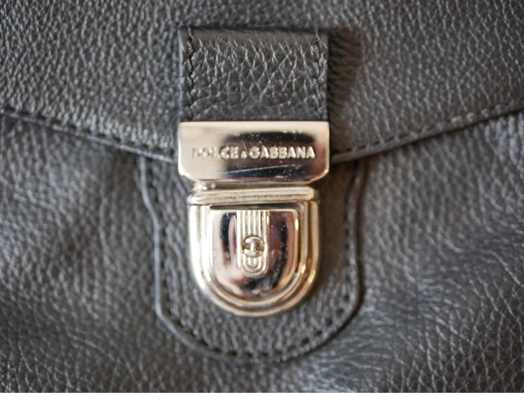 กระเป๋าเอกสาร Dolce Gabbana ของเแท้ ไม่มีสายสะพาย รูปที่ 9