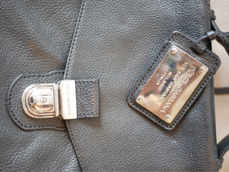 กระเป๋าเอกสาร Dolce Gabbana ของเแท้ ไม่มีสายสะพาย รูปที่ 2