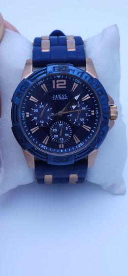 GUESS นาฬิกาผู้ชายสปอร์ต หน้าปัดน้ำเงิน ระบบ Multi-Function กันน้ำ 100M ดีไซน์เท่ รูปที่ 2