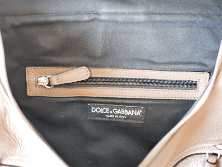 กระเป๋าเป้ Dolce Gabbana สีเบจ รูปที่ 9