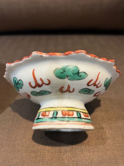 จานเชิง กังใส พานเก่า ของโบราณ รูปที่ 3