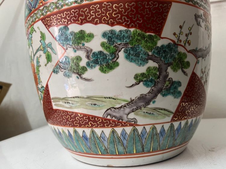 อ่างเนื้อกังใส อ่างบัว อ่างโบราณ ลายคราม รูปที่ 8