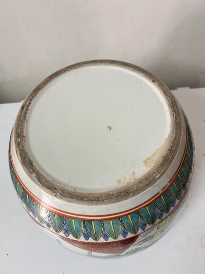 อ่างเนื้อกังใส อ่างบัว อ่างโบราณ ลายคราม รูปที่ 9