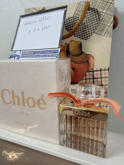 น้ำหอม Chloe rose tangerine edt 75ml โบว์ส้ม รูปที่ 2