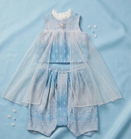 ชุดไทยเด็ก เจ้าหญิงเอลซ่า