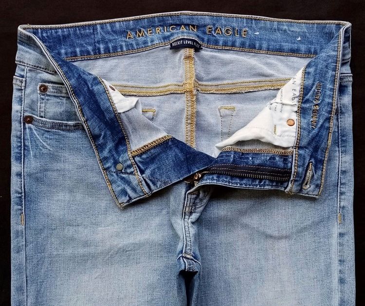 ทรง SLIM ยีนส์ AMERICAN EAGLE  รูปที่ 10