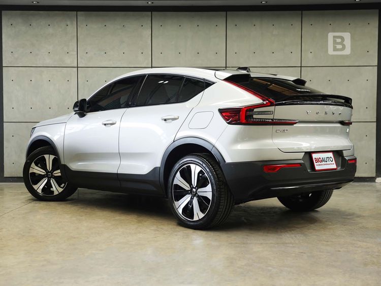 Volvo C40 2022 Recharge Pure Electric Utility-car ไฟฟ้า ไม่ติดแก๊ส เกียร์อัตโนมัติ เทา รูปที่ 4