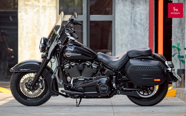 Harley Davidson Heritage Softail114 ปี2020 สีดำ วิ่ง7,000Mi.  รูปที่ 3