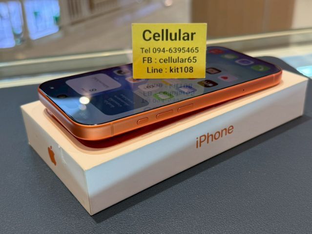 (ติดจอง)iPhone 17 Pro 256GB Batt100 สวยไร้รอย ประกันศูนย์ไทย6เดือนกว่า รูปที่ 6