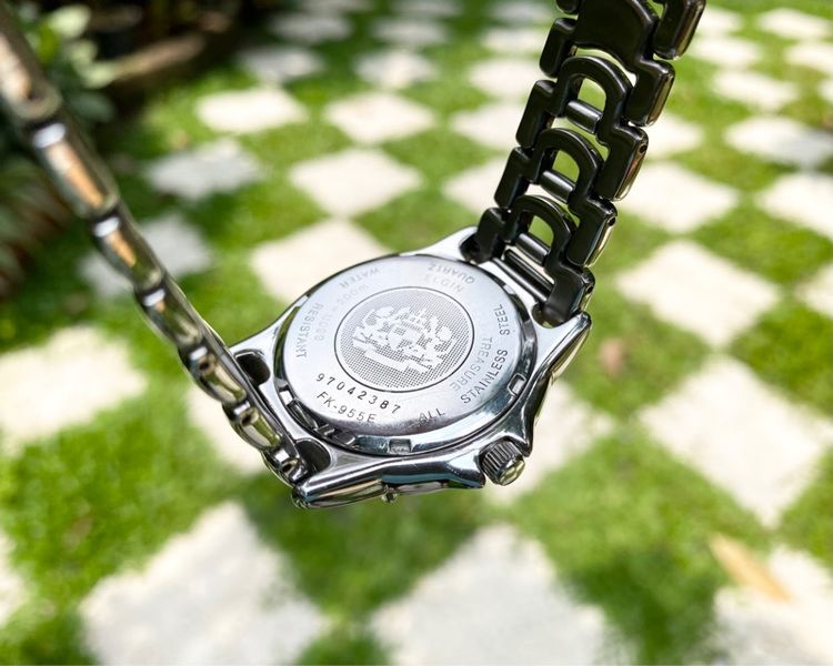 นาฬิกาElgin USA Guard Diver Yellow Dial  รูปที่ 2