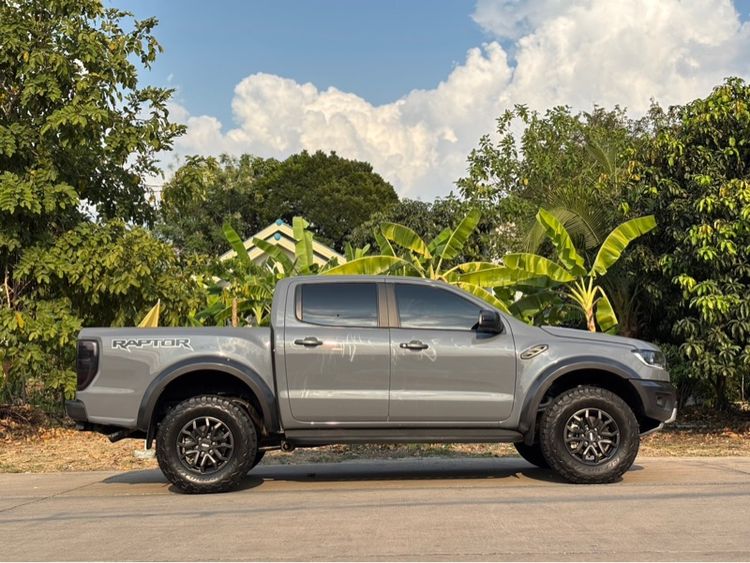 Ford Ranger 2020 2.0 Bi-Turbo 4WD Wildtrak Pickup เบนซิน ไม่ติดแก๊ส เกียร์อัตโนมัติ เทา รูปที่ 3