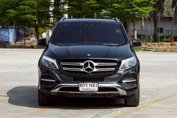 Mercedes-Benz GLE-Class 2017 GLE500 Utility-car ปลั๊กอินไฮบริด (PHEV) ไม่ติดแก๊ส เกียร์อัตโนมัติ ดำ รูปที่ 3