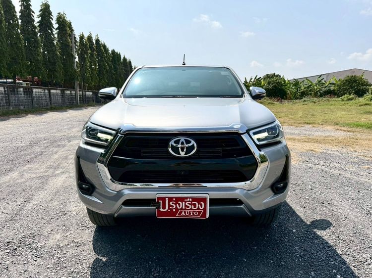 Toyota Hilux Revo 2021 Double Cab 2.8 High 4WD Pickup ดีเซล ไม่ติดแก๊ส เกียร์อัตโนมัติ เทา รูปที่ 2