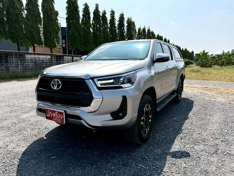รถ Toyota Hilux Revo Double Cab 2.8 High 4WD สี เทา