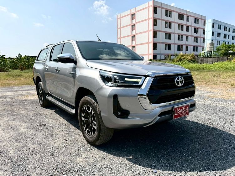 Toyota Hilux Revo 2021 Double Cab 2.8 High 4WD Pickup ดีเซล ไม่ติดแก๊ส เกียร์อัตโนมัติ เทา รูปที่ 3