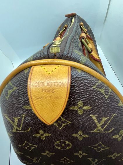 Louis Vuitton Speedy 30 – Monogram Canvasแท้ 💯 ปี1995  ใช้งานน้อยสภาพดีมาก รูปที่ 12